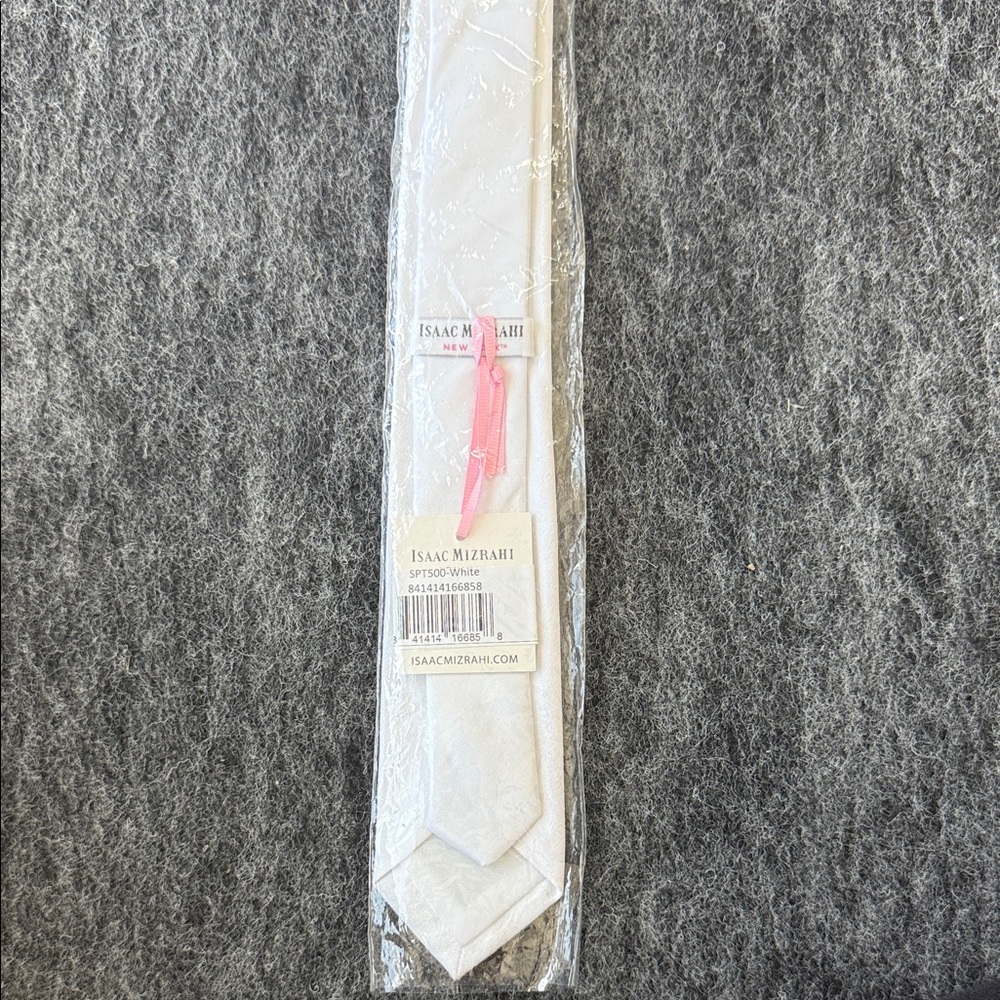 Isaac Mizrahi Classic White Tie
